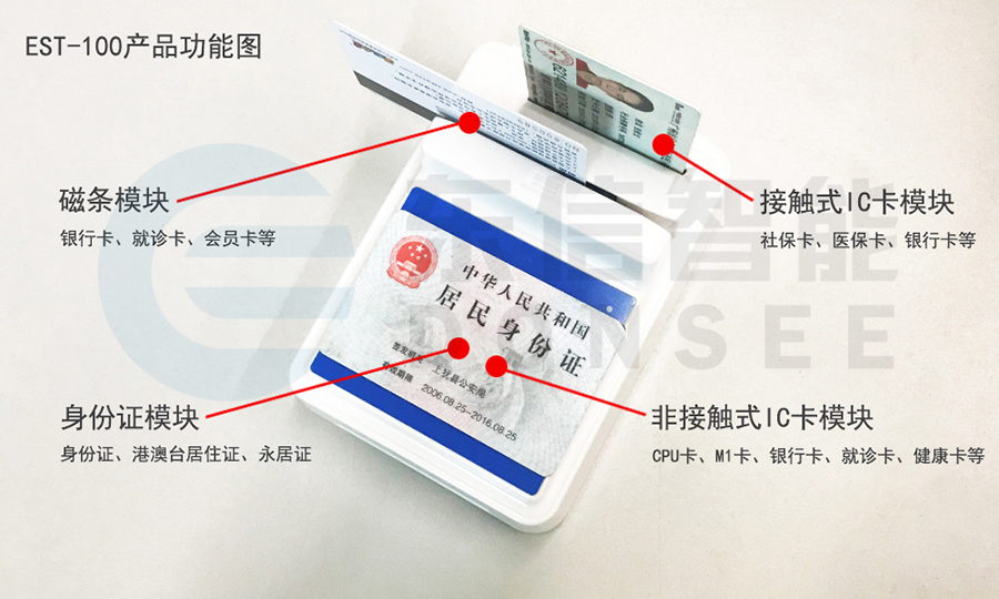 東信EST-100身份證社?？ㄗx卡器
